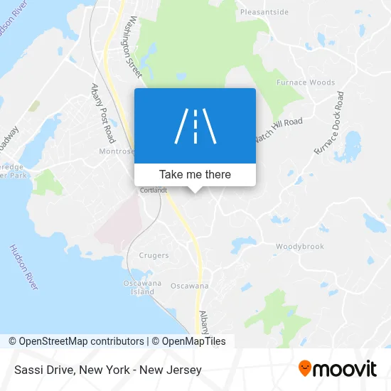 Sassi Drive map