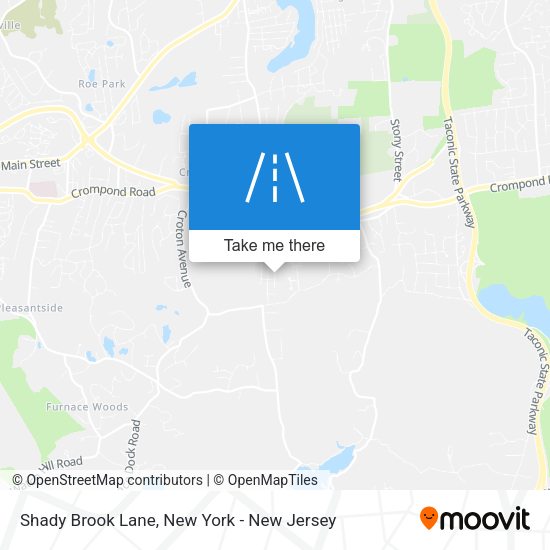 Mapa de Shady Brook Lane