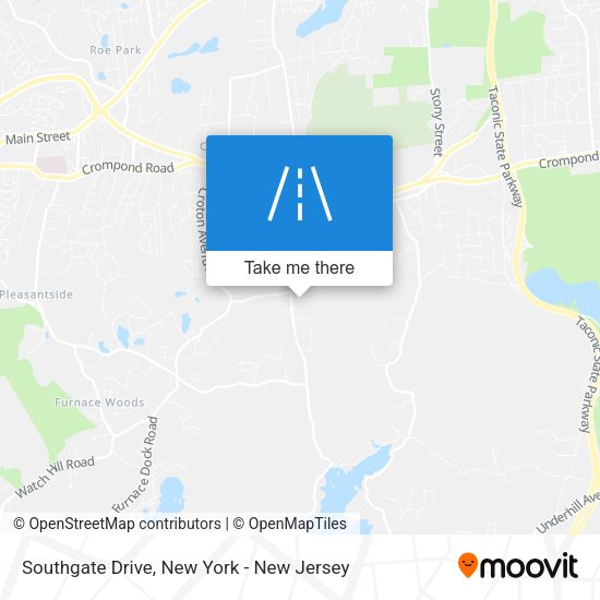 Mapa de Southgate Drive