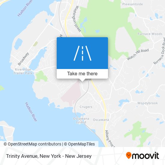 Mapa de Trinity Avenue