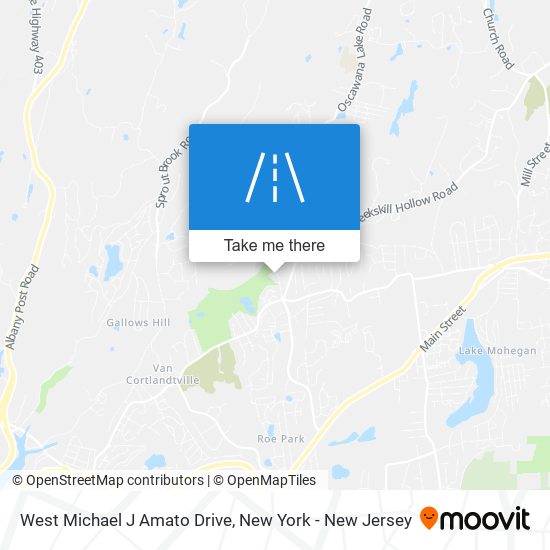 West Michael J Amato Drive map