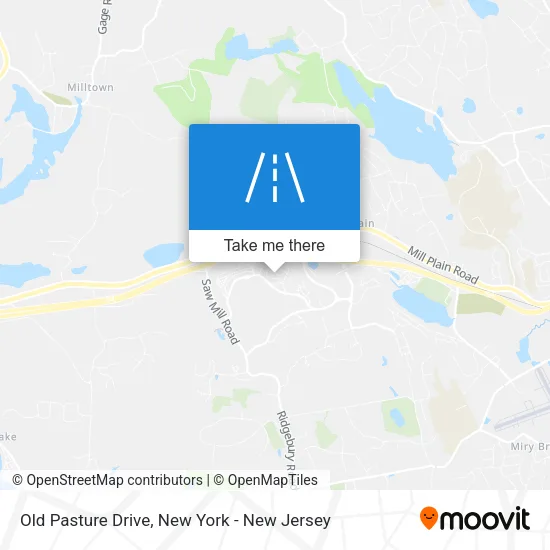 Old Pasture Drive map