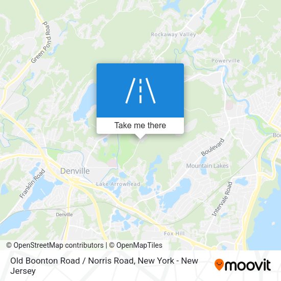 Old Boonton Road / Norris Road map