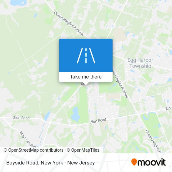 Mapa de Bayside Road