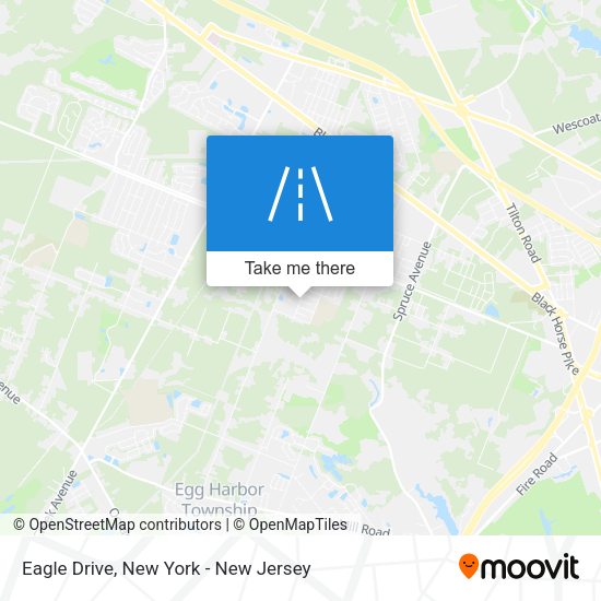 Eagle Drive map