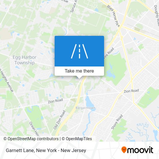 Mapa de Garnett Lane