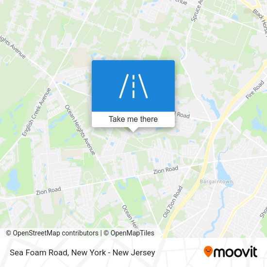 Mapa de Sea Foam Road