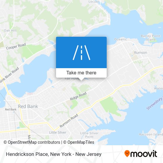 Mapa de Hendrickson Place