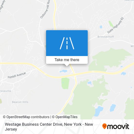 Westage Business Center Drive map