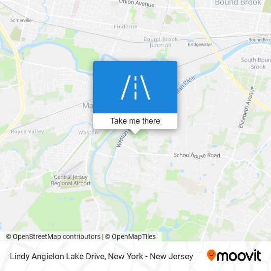 Lindy Angielon Lake Drive map