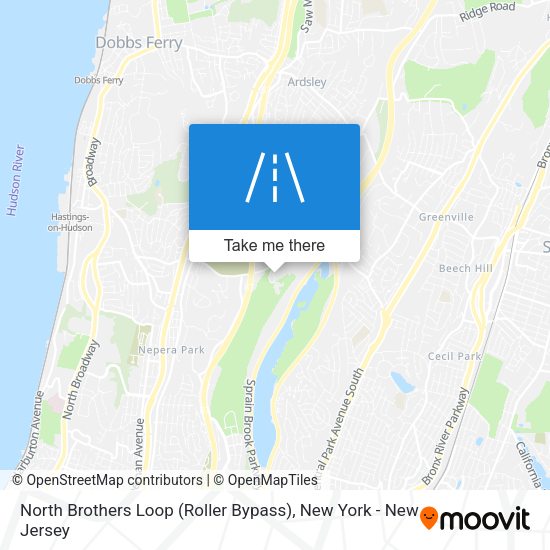 North Brothers Loop (Roller Bypass) map