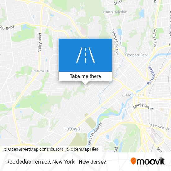 Rockledge Terrace map