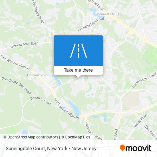 Sunningdale Court map