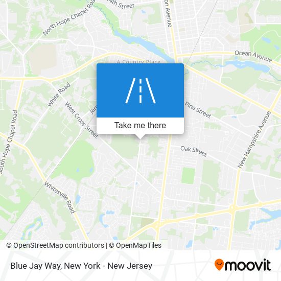 Blue Jay Way map