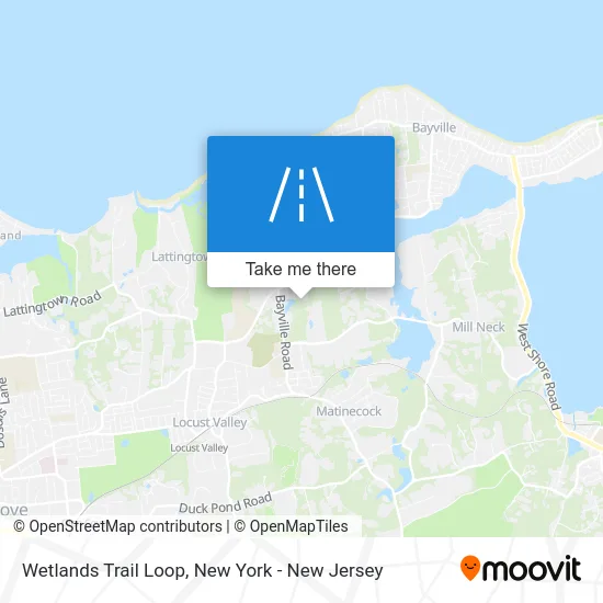 Wetlands Trail Loop map