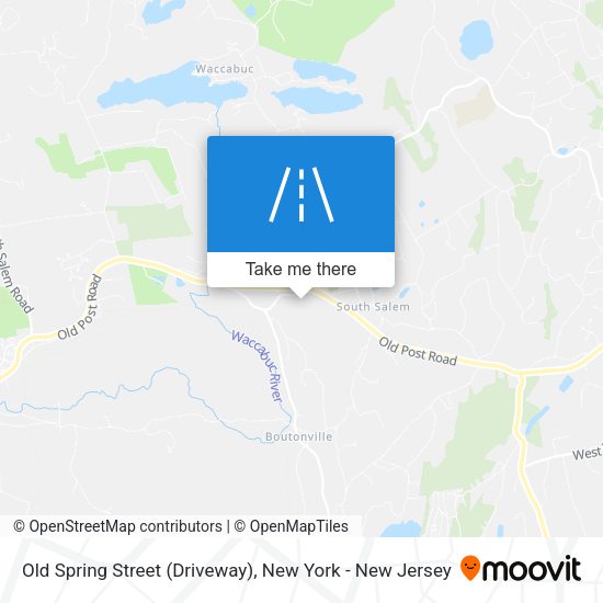 Old Spring Street (Driveway) map