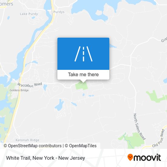 Mapa de White Trail