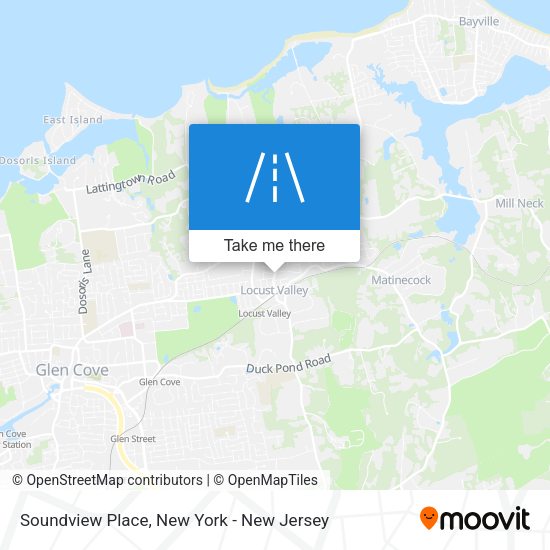 Soundview Place map