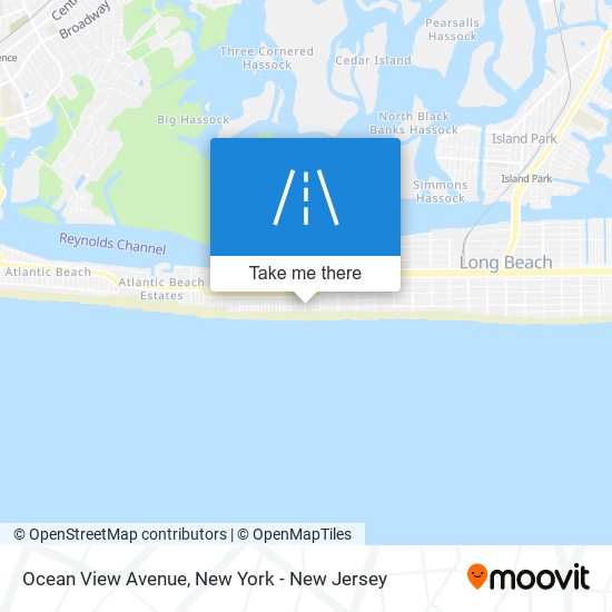 Mapa de Ocean View Avenue