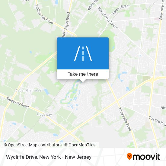 Mapa de Wycliffe Drive