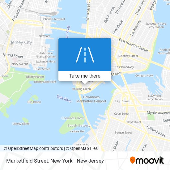 Marketfield Street map