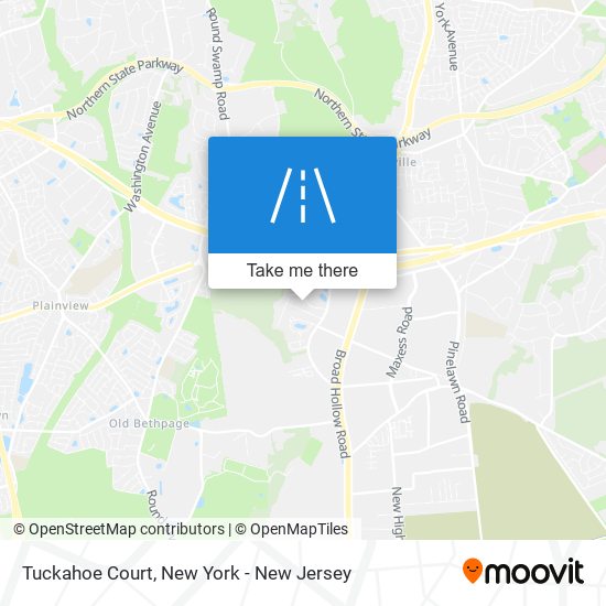 Tuckahoe Court map