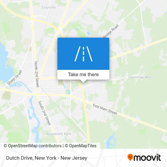 Dutch Drive map