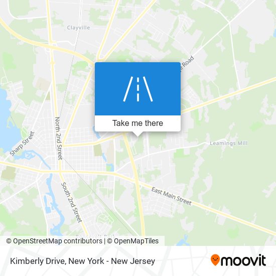 Kimberly Drive map