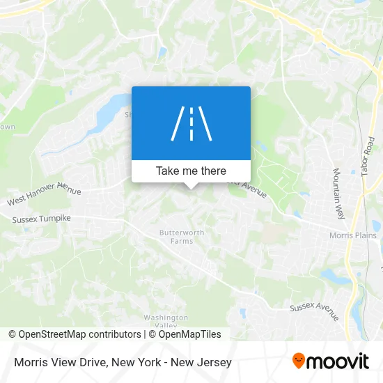 Morris View Drive map