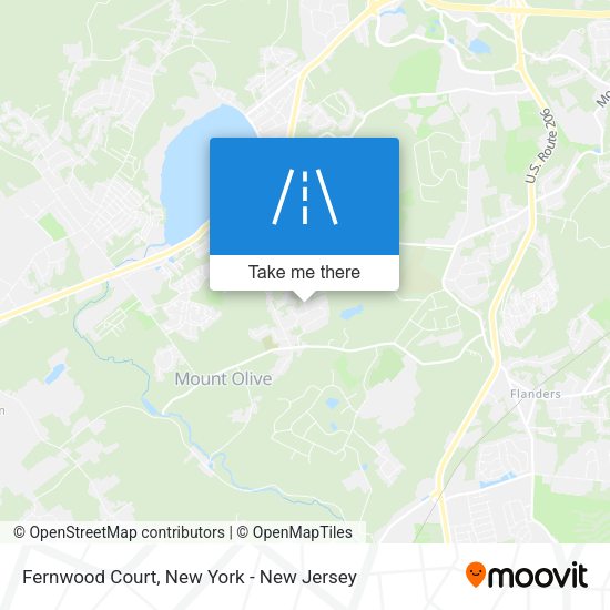 Mapa de Fernwood Court
