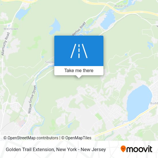 Golden Trail Extension map