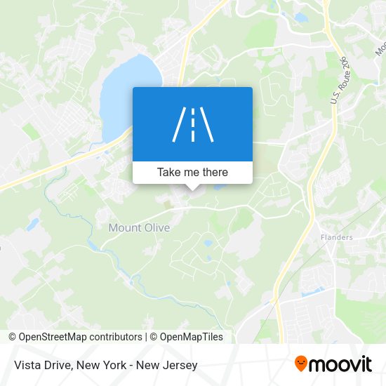 Mapa de Vista Drive
