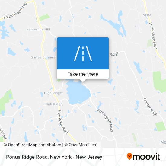 Mapa de Ponus Ridge Road