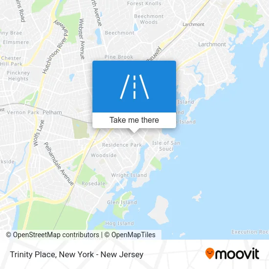 Trinity Place map