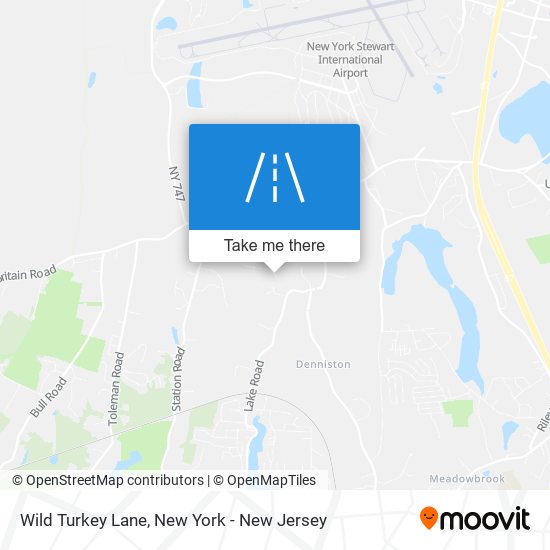 Mapa de Wild Turkey Lane
