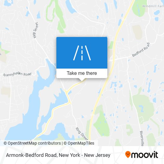 Mapa de Armonk-Bedford Road