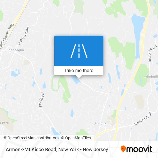 Mapa de Armonk-Mt Kisco Road