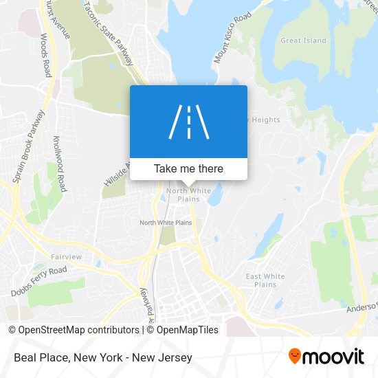 Mapa de Beal Place