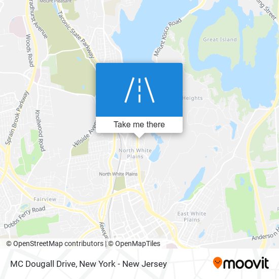 MC Dougall Drive map