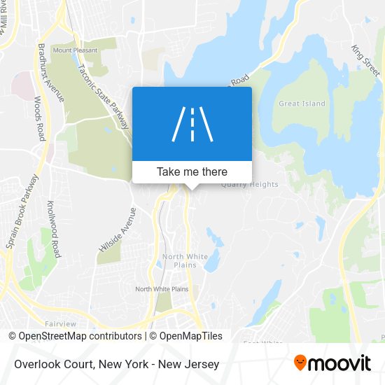 Mapa de Overlook Court