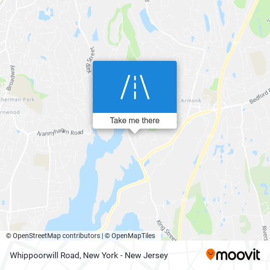 Mapa de Whippoorwill Road