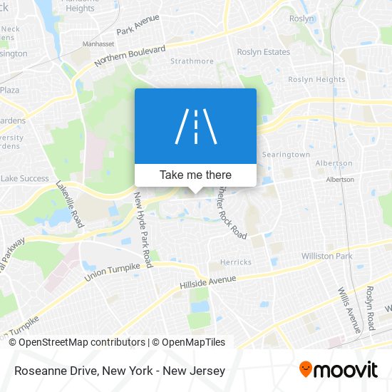 Mapa de Roseanne Drive