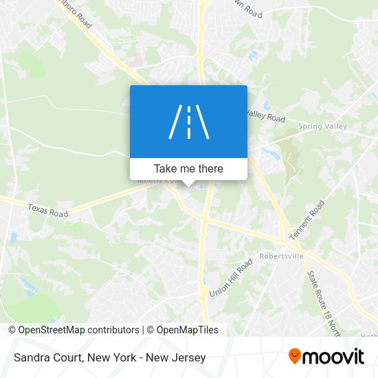 Mapa de Sandra Court
