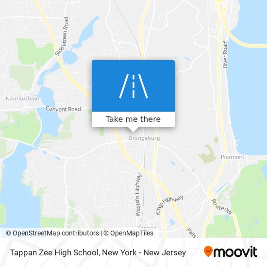 Tappan Zee High School map