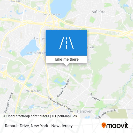 Mapa de Renault Drive