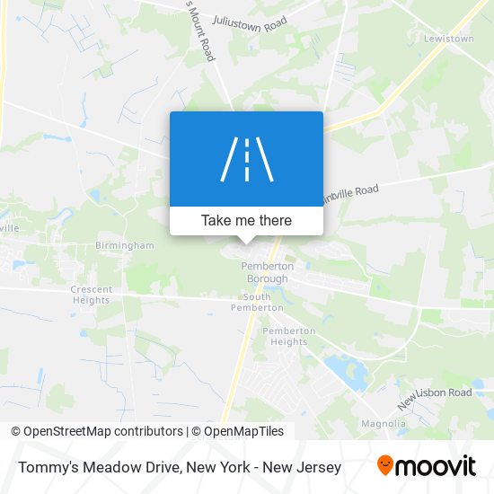 Mapa de Tommy's Meadow Drive