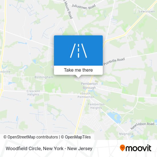 Mapa de Woodfield Circle
