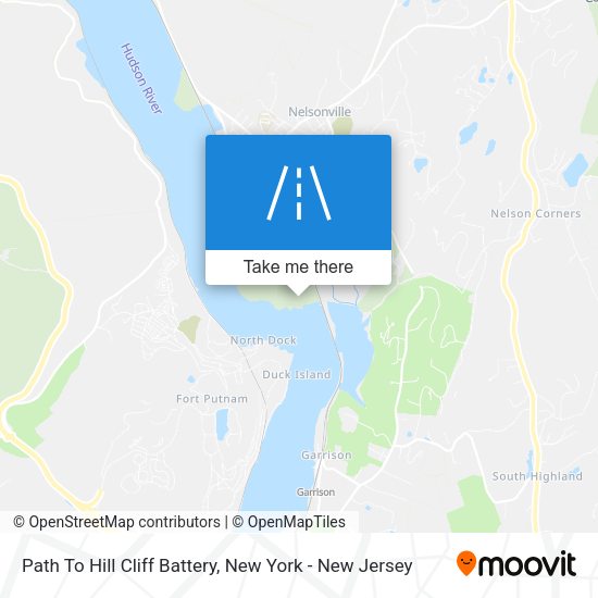Path To Hill Cliff Battery map