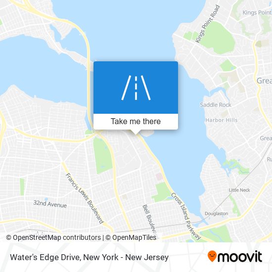 Mapa de Water's Edge Drive