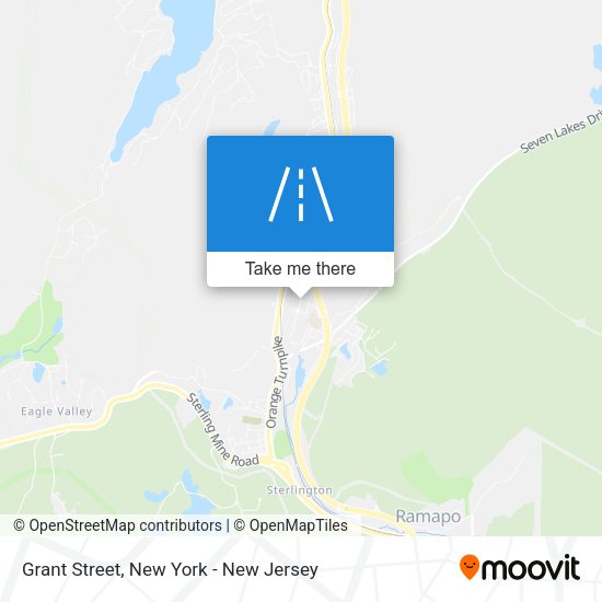 Mapa de Grant Street